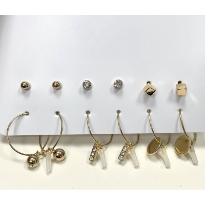 ER0095 (Six pairs of earing)