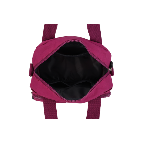 VK5250 Fushia - Women Large Solid Crossbody Bags