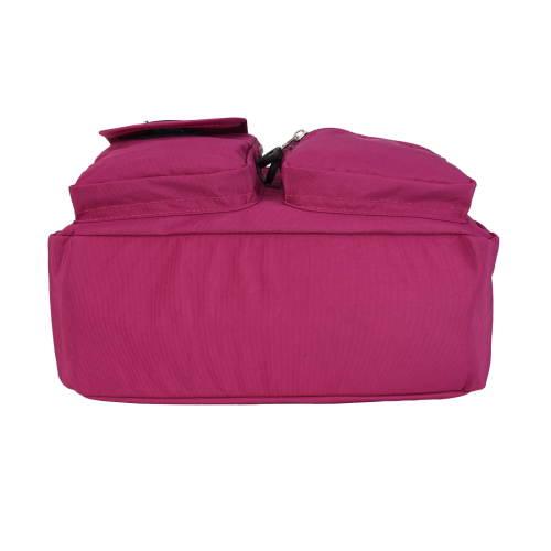 VK5250 Fushia - Women Large Solid Crossbody Bags