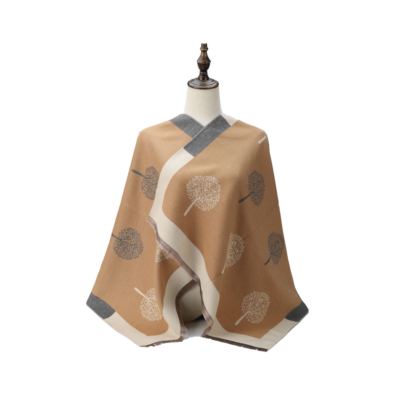 SF1800 KHAKI - Women's Fashion Winter Scarf SF1800 KHAKI - Women's Fashion Winter Scarf