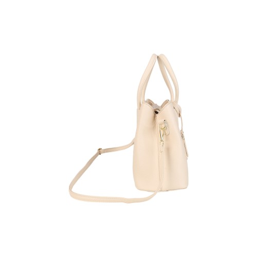 CT44933 WHITE Stylish PU Leather Shoulder Bag for Daily Commute