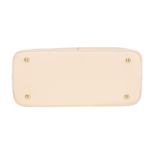 CT44933 WHITE Stylish PU Leather Shoulder Bag for Daily Commute