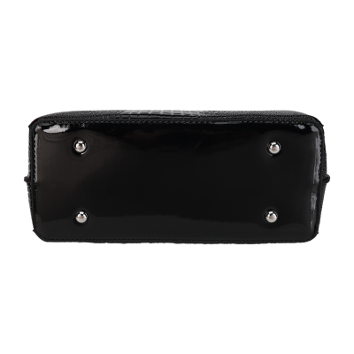 CT44930 Black Vintage-style Medium-sized PU Leather Bag CT44930 Black Vintage-style Medium-sized PU Leather Bag