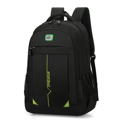 CT44924 Green Stylish Striped Canvas Backpack CT44924 Green Stylish Striped Canvas Backpack
