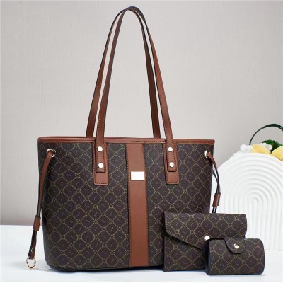 CT44931 COFFEEBR Urban Chic Medium-sized PU Tote Bag CT44931 COFFEEBR Urban Chic Medium-sized PU Tote Bag