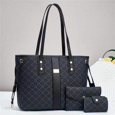 CT44931 BLACK Urban Chic Medium-sized PU Tote Bag CT44931 BLACK Urban Chic Medium-sized PU Tote Bag