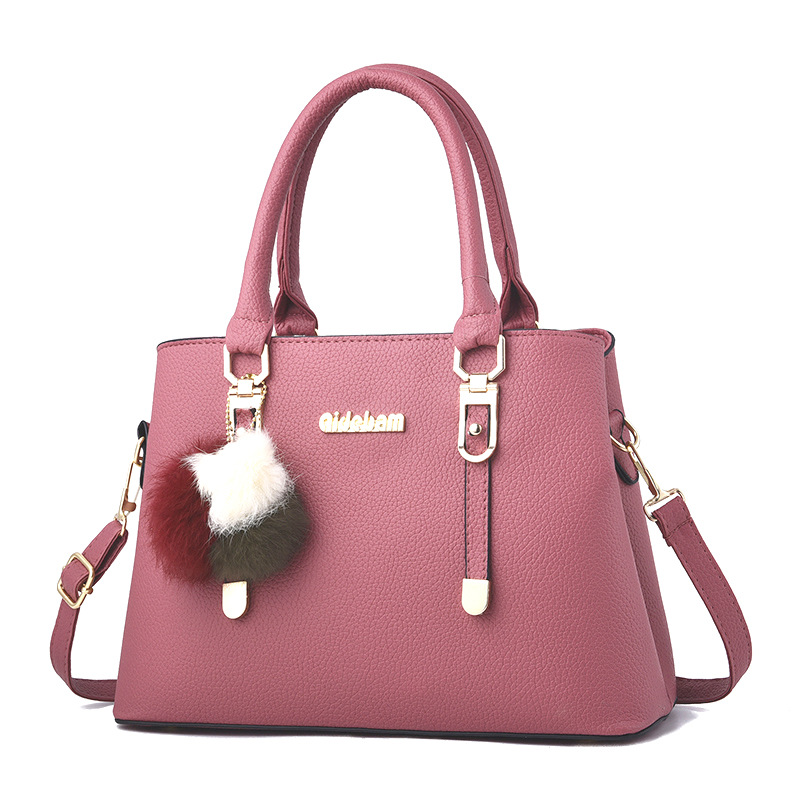 CT44935 PINK Urban Chic PU Leather Crossbody Bag