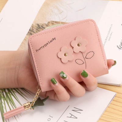 LB02844-PINK Women's Fringed PU Leather Wallet LB02844-PINK Women's Fringed PU Leather Wallet