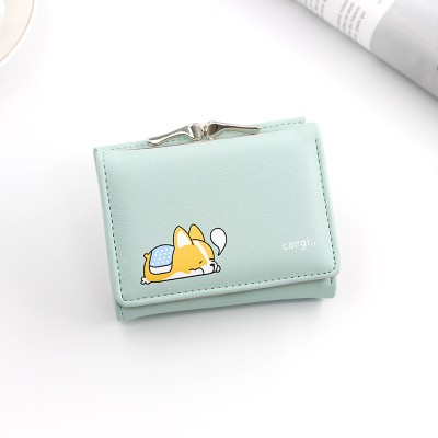 LB02852-LIGREEN Women's Elegant PU Leather 2-Fold Wallet LB02852-LIGREEN Women's Elegant PU Leather 2-Fold Wallet