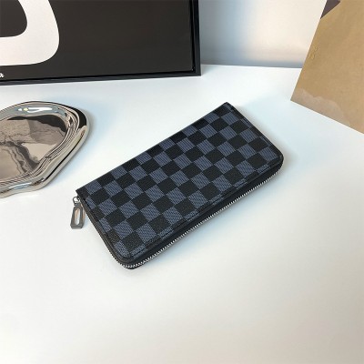 LB02860 BLUE Stylish Color-Block Fold Wallet LB02860 BLUE Stylish Color-Block Fold Wallet