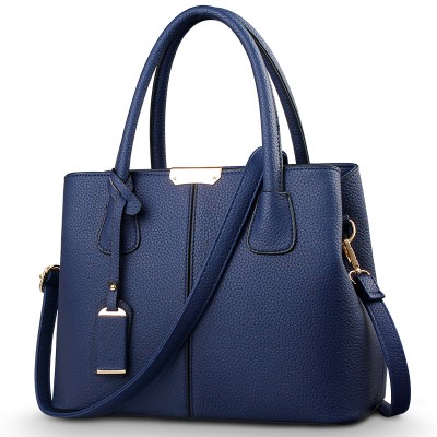 CT44936 DABLUE Chic PU Leather Handbag with Lychee Pattern CT44936 DABLUE Chic PU Leather Handbag with Lychee Pattern