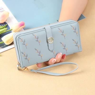 LB02841-BLUE Minimalist Bifold Purse LB02841-BLUE Minimalist Bifold Purse