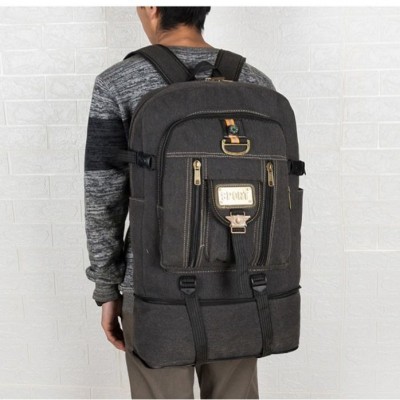 CT44922 Black Canvas Backpack CT44922 Black Canvas Backpack