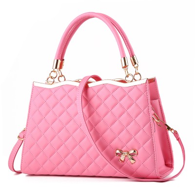 CT44943 PINK Urban Chic Butterfly Bow PU Leather Tote Bag CT44943 PINK Urban Chic Butterfly Bow PU Leather Tote Bag