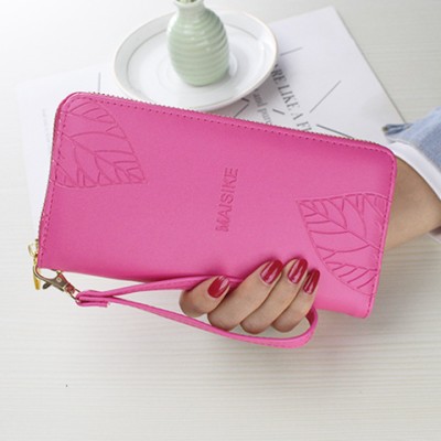LB02849 FUSHIA Sweet and Stylish Bifold Embossed Wallet LB02849 FUSHIA Sweet and Stylish Bifold Embossed Wallet
