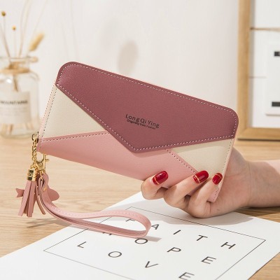 LB02836-LIPINK Stylish Tri-Fold PU Leather Wallet LB02836-LIPINK Stylish Tri-Fold PU Leather Wallet