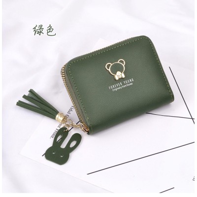 LB02832-LIGREEN Urban Minimalist Double Fold PU Leather Wallet LB02832-LIGREEN Urban Minimalist Double Fold PU Leather Wallet