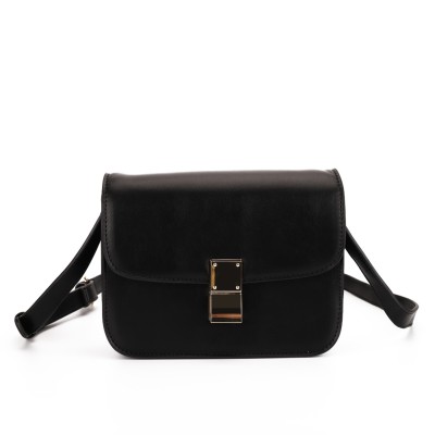 CT29273B BLACK - Solid Color Convenient And Practical Small Bag