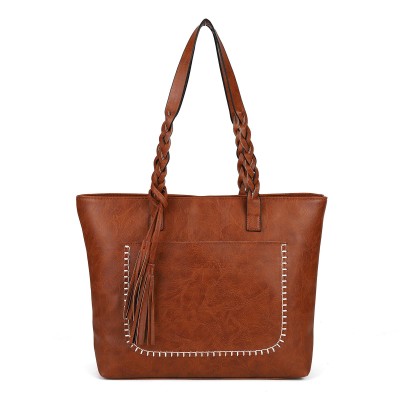 CT36015-Brown Women's leisure Shoulder bag CT36015-Brown Women's leisure Shoulder bag