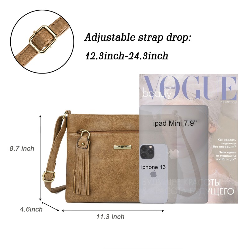 CT37318 Brown - Crossbodybag