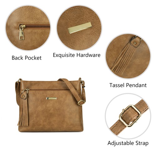 CT37318 Brown - Crossbodybag