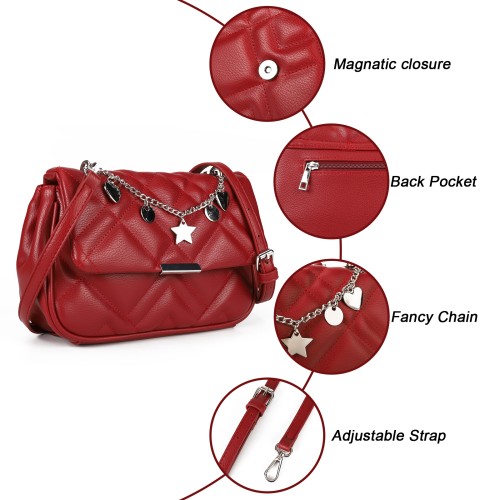 CTY32489 Red - Crossbodybag