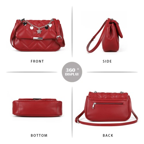 CTY32489 Red - Crossbodybag