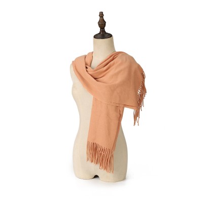 SF1609-XUEYA Solid Color Warm Cashmere Scarf SF1609-XUEYA Solid Color Warm Cashmere Scarf