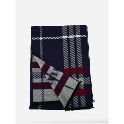 SF1298-NAV Classic Style Warm Men's scarves