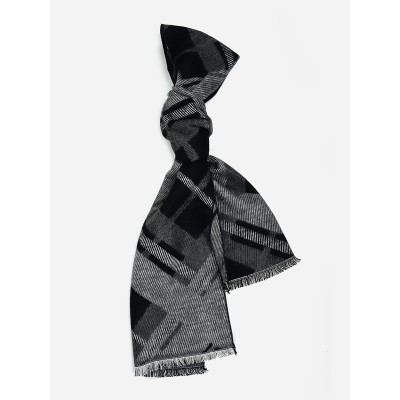 SF1306-GRY Cross-Over Design 2020 Autumn & Winter Newest Style Men's scarves