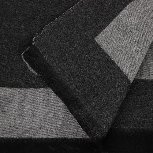 SF1404 GREY Cashmere Scarf With Dandelion Design