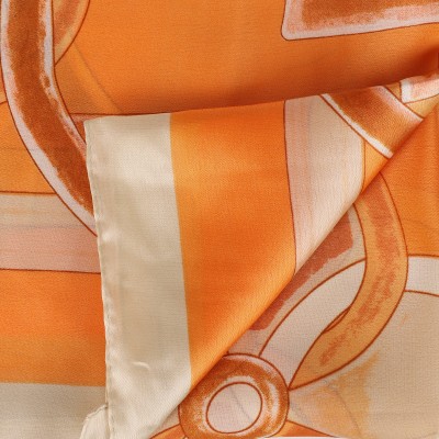 SF1531-YELLOW Ring Pattern Scarf