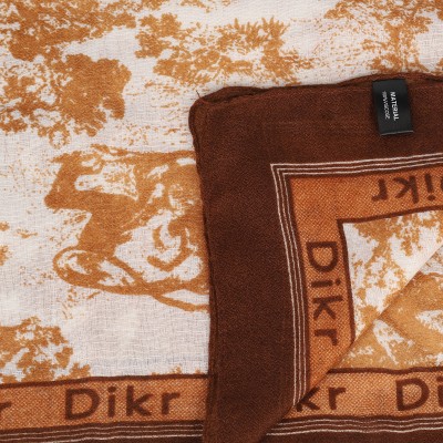 SF1561-YELLOW Hunting Pattern Scarf