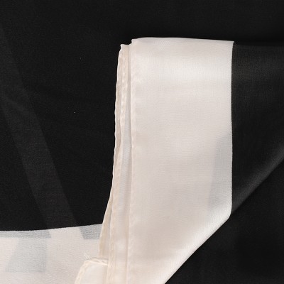 SF1581-BLACK Simple Style Scarf