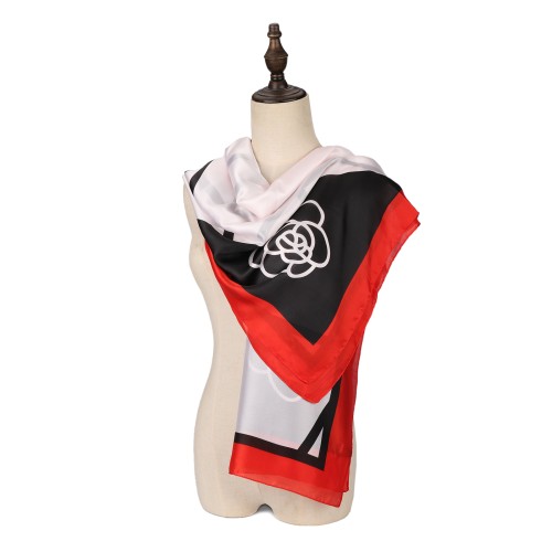 SF1581-RED Simple Style Scarf