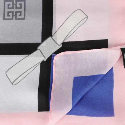 SF1590-GREY Simple Style Scarf