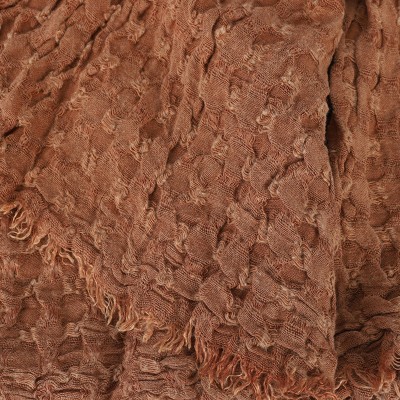 SF1621-BROWN Knitted Style Scarf