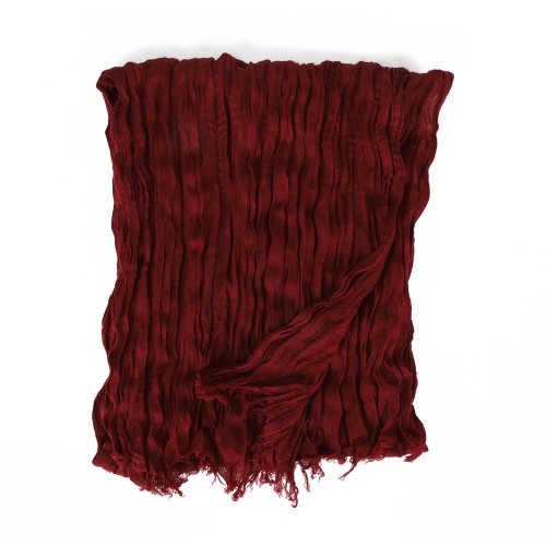 SF1622-RED Luxury Pashmina Scarf