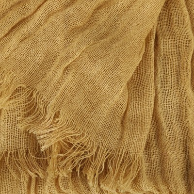 SF1624-YELLOW Luxury Pashmina Scarf