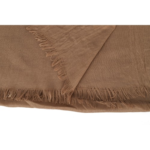 SF1626-KHAKI Solid Color Simple Style Scarf