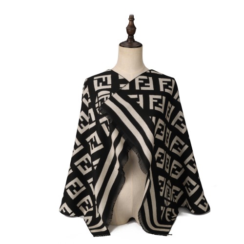 SF1703 BEIGE-Women Fashion Winter Scarf