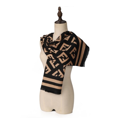 SF1703 PINK-Women Fashion Winter Scarf