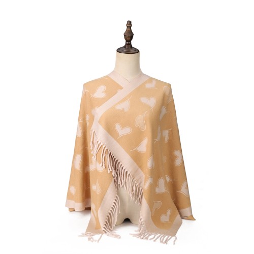 SF1705 YELLOW - Women's Fashion Winter Scarf