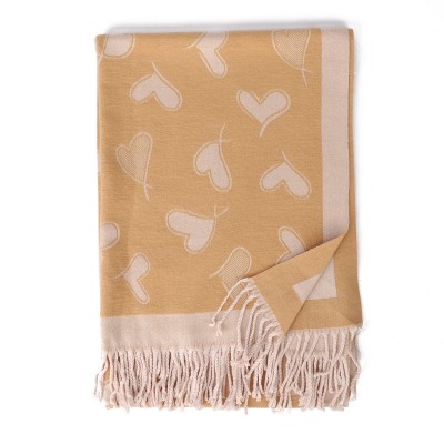 SF1705 YELLOW - Women's Fashion Winter Scarf