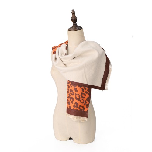 SF1706 ORANGE - Women's Fashion Winter Scarf