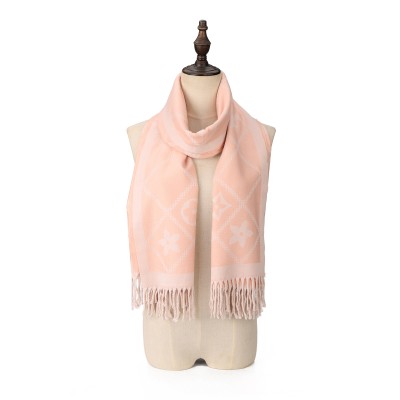 SF1710 PINK - Women's Fashion Winter Scarf