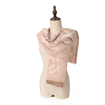 SF1713 PINK- Women's Fashion Winter Scarf