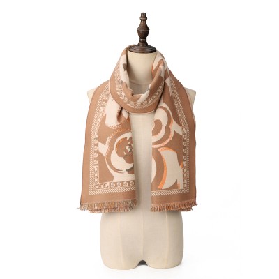 SF1713 YELLOW - Women's Fashion Winter Scarf