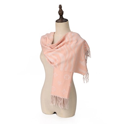 SF1716 PINK - Women's Fashion Winter Scarf
