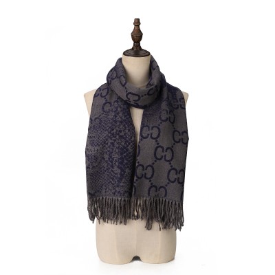 SF1718 DARKGREY- Women's Fashion Winter Scarf